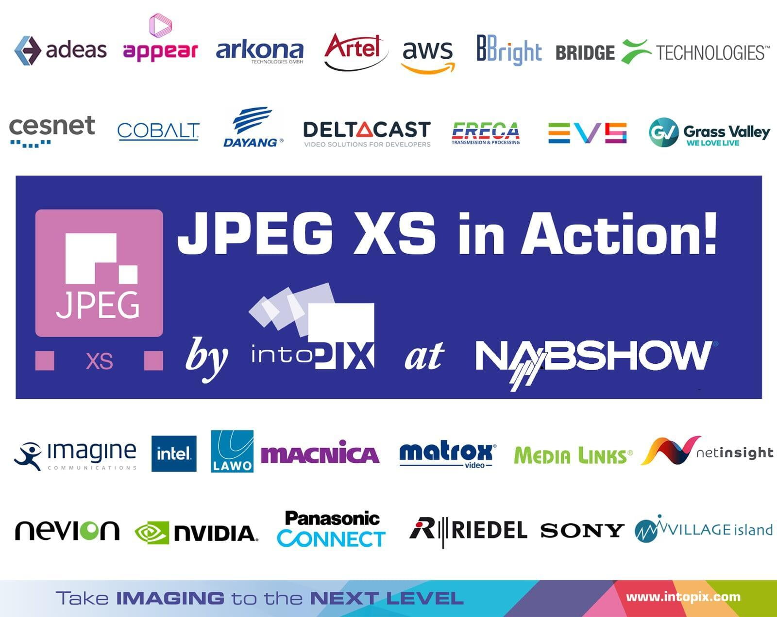 准备好在NAB2023上观看由intoPIX 举办的独一无二的展览 "JPEG XS in Action"，让人惊叹不已。